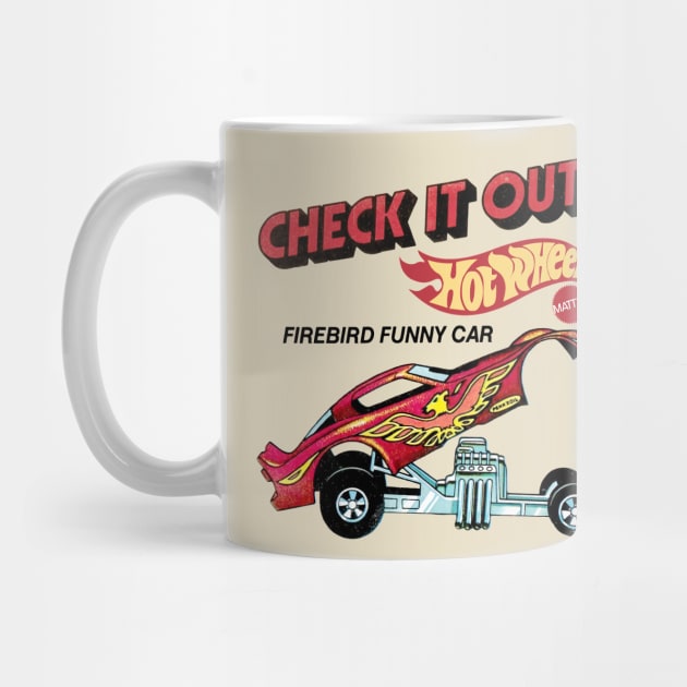 Retro Firebird Funny Car Pop-up Body by tiwkokon